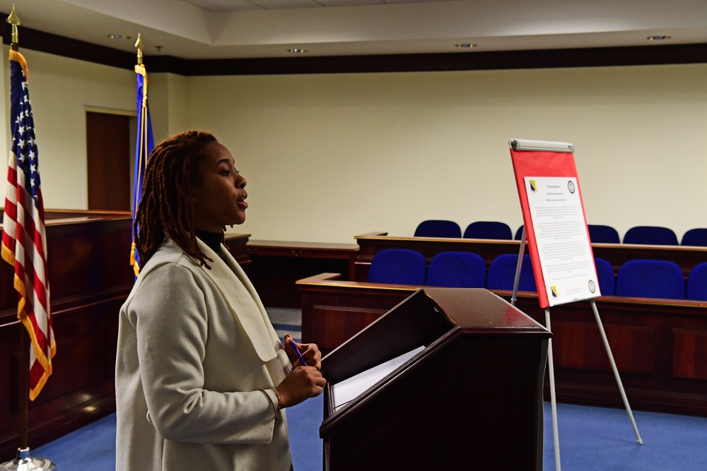 Black History Month proclamation signing