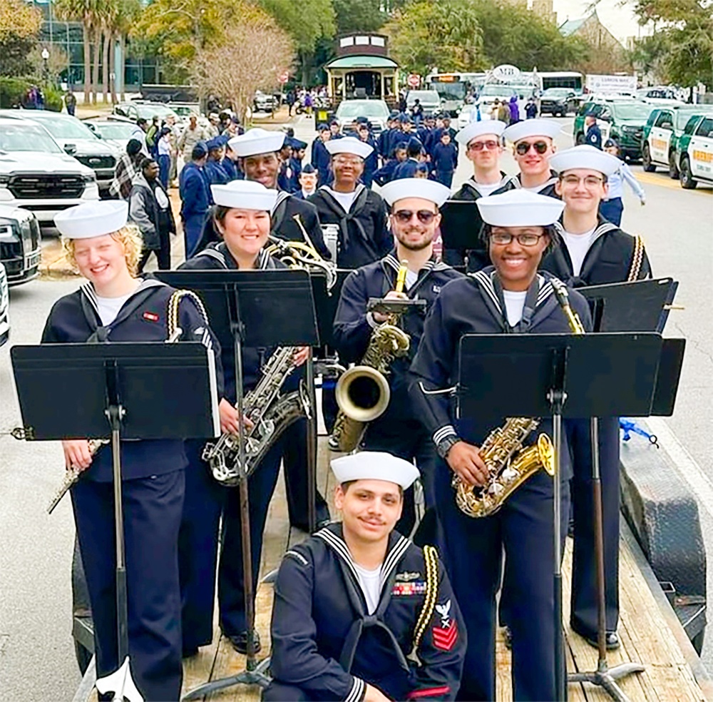 IWTC Corry Station Sailors Perform in Martin Luther King Jr. Parade