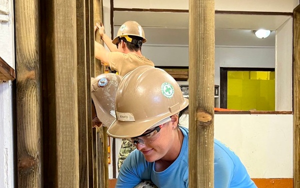 NMCB 133 Deployed to Palau