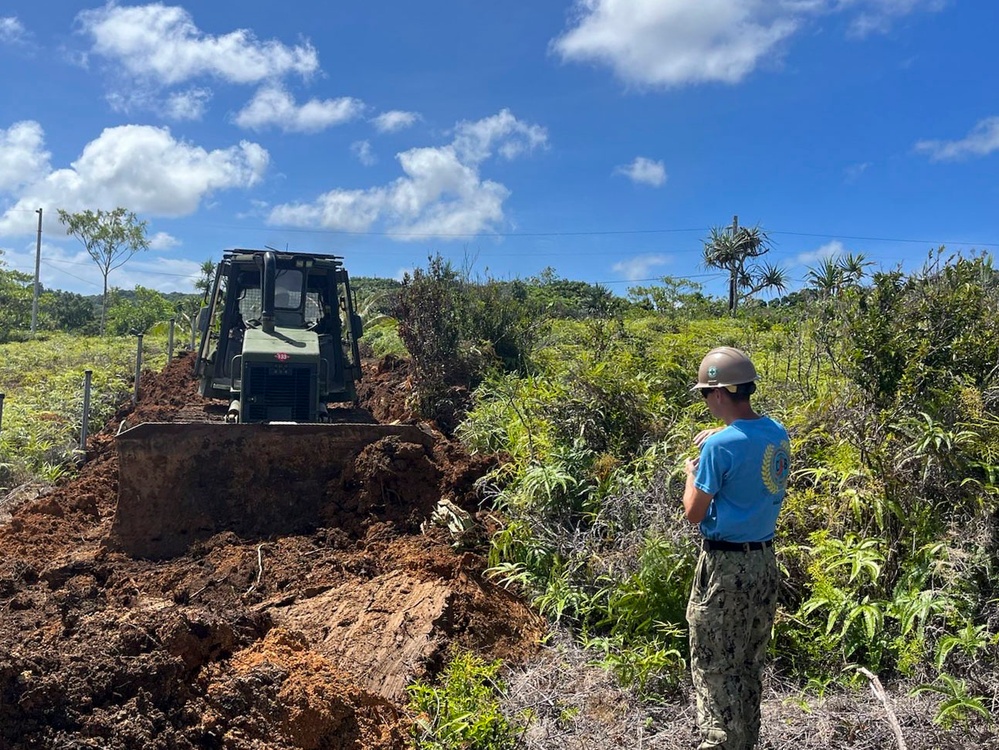 NMCB 133 Deployed to Palau