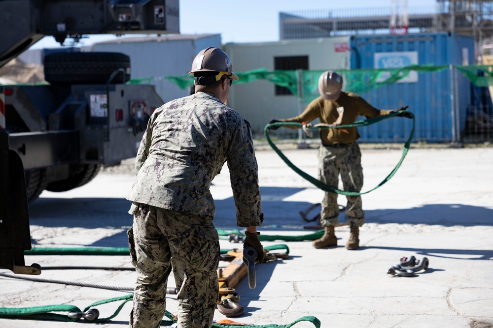 NMCB 133 Deployed to Rota, Spain