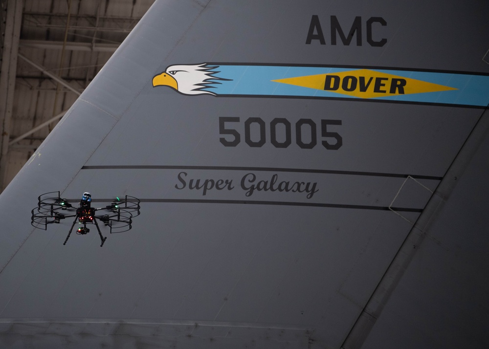 Team Dover tests drone program