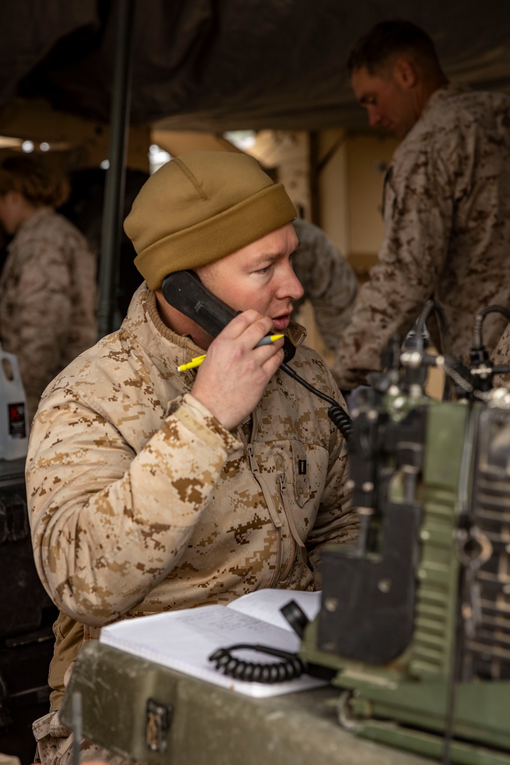 Marines with 1/4 conduct a FSCX while participating in SLTE 2-24