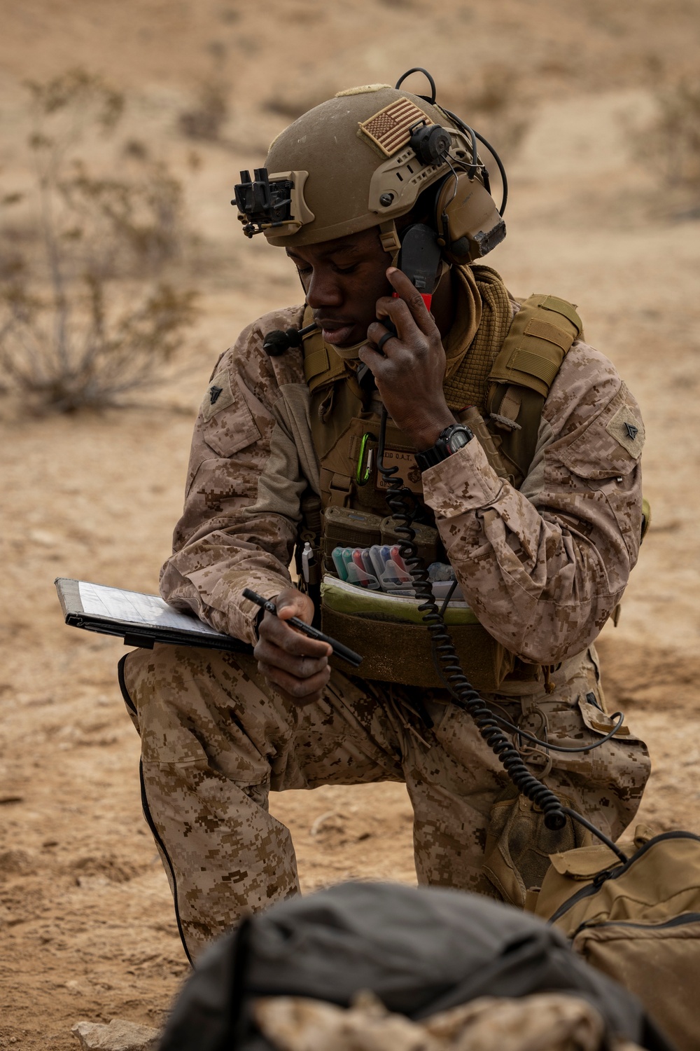 Marines with 1/4 conduct a FSCX while participating in SLTE 2-24