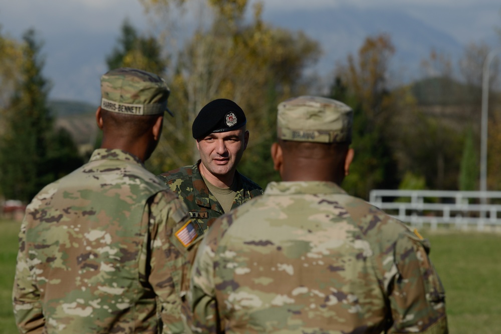 Albanian Armed Forces welcomes New Jersey Army and Air National Guard