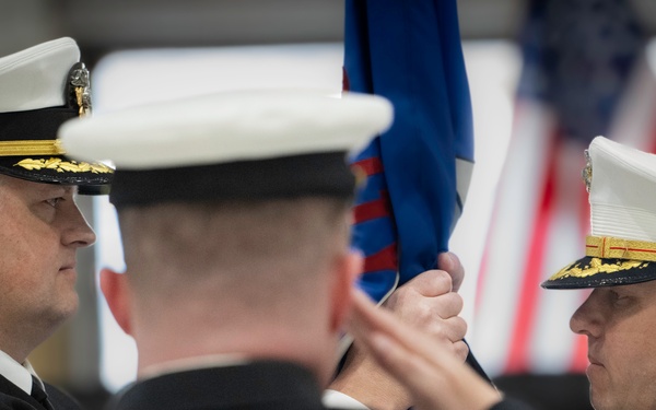 Navy’s strike test squadron changes command