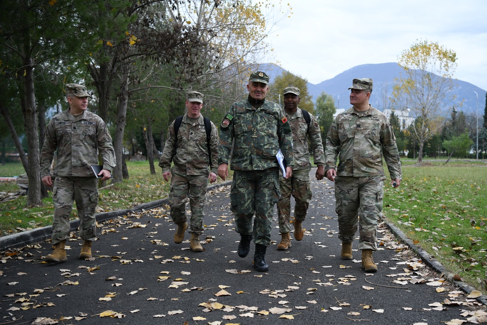 Albanian Armed Forces welcomes New Jersey Army and Air National Guard