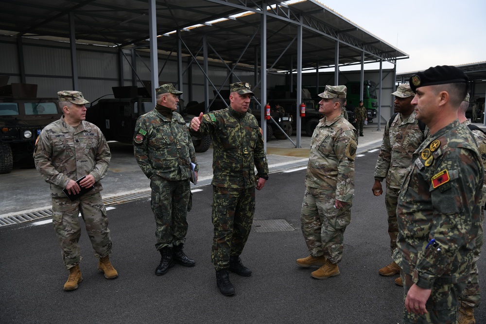 Albanian Armed Forces welcomes New Jersey Army and Air National Guard