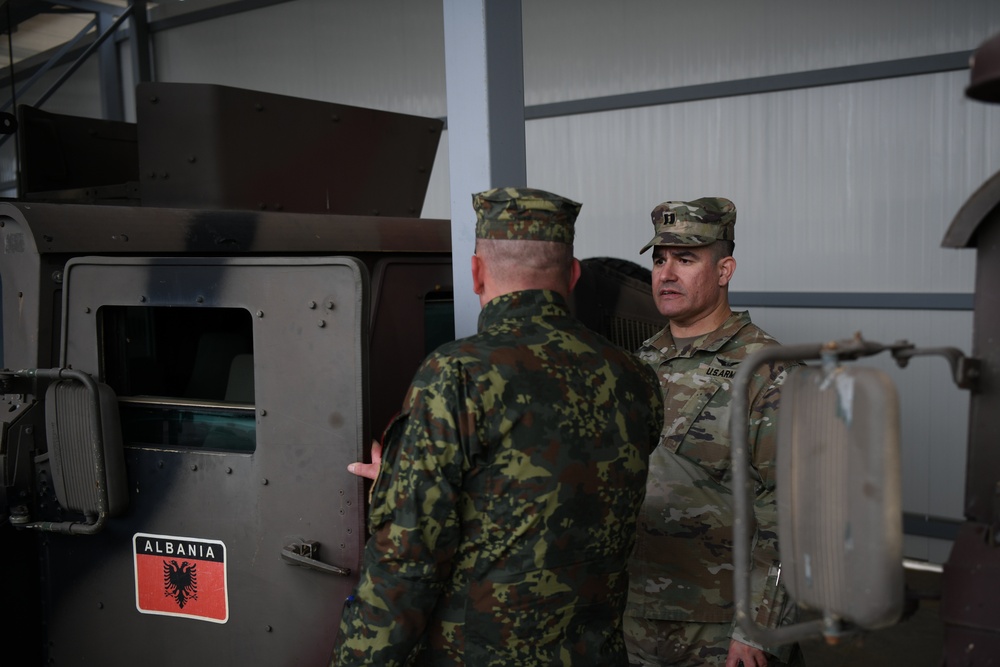 Albanian Armed Forces welcomes New Jersey Army and Air National Guard