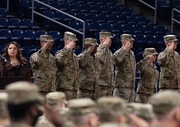 ABOUT 300 CHICAGO-BASED SOLDIERS MOBILIZE FOR MIDDLE EAST MISSION