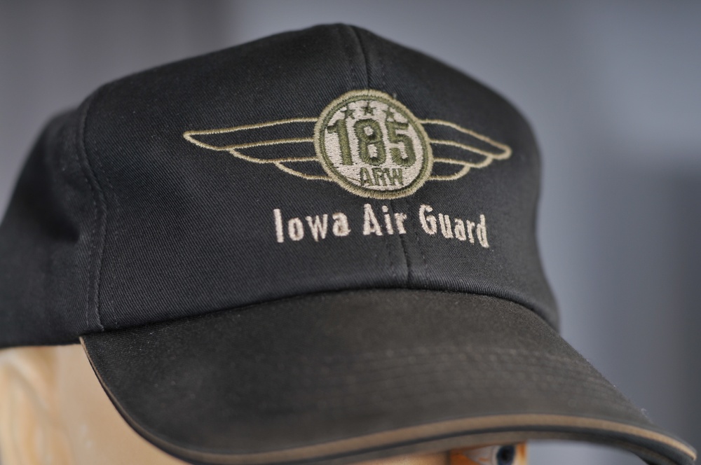 The last 185th ARW ball cap