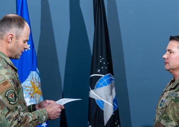 CMSgt Kevin Pfister Promotion Ceremony