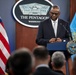 SD Conducts Press Briefing at the Pentagon