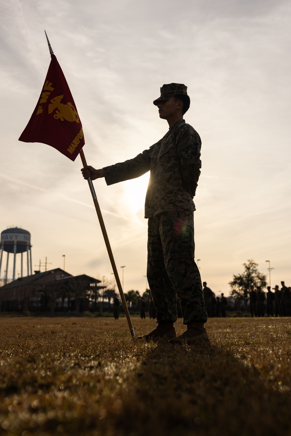 Marine Forces Reserve conducts battalion formation