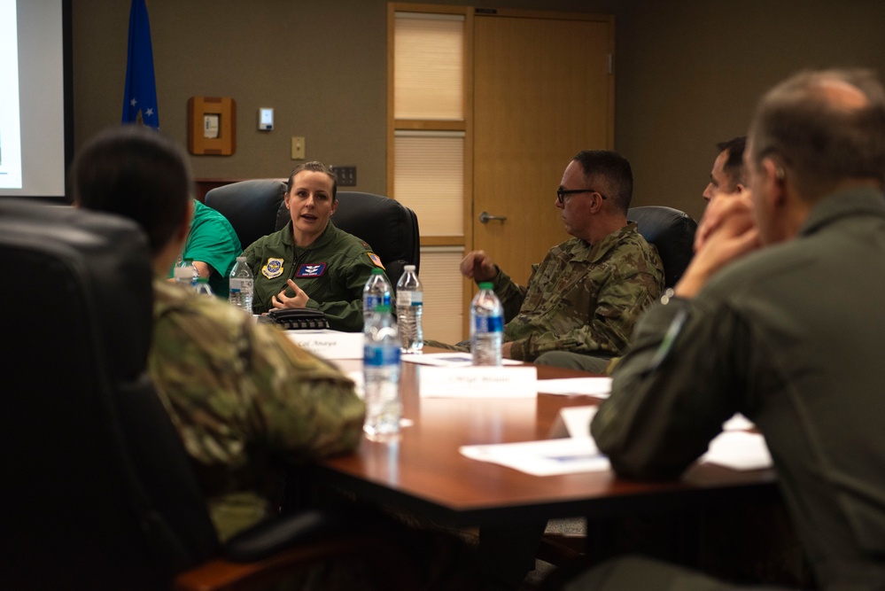 Maj. Gen. Corey Martin visits JBLM