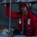Sailors load ordnance