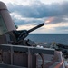 USS America Test-Fires Its Close-In Weapon System