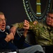 Father and son football coaches visit USSOCOM, talk leadership