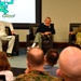 Father and son football coaches visit USSOCOM, talk leadership