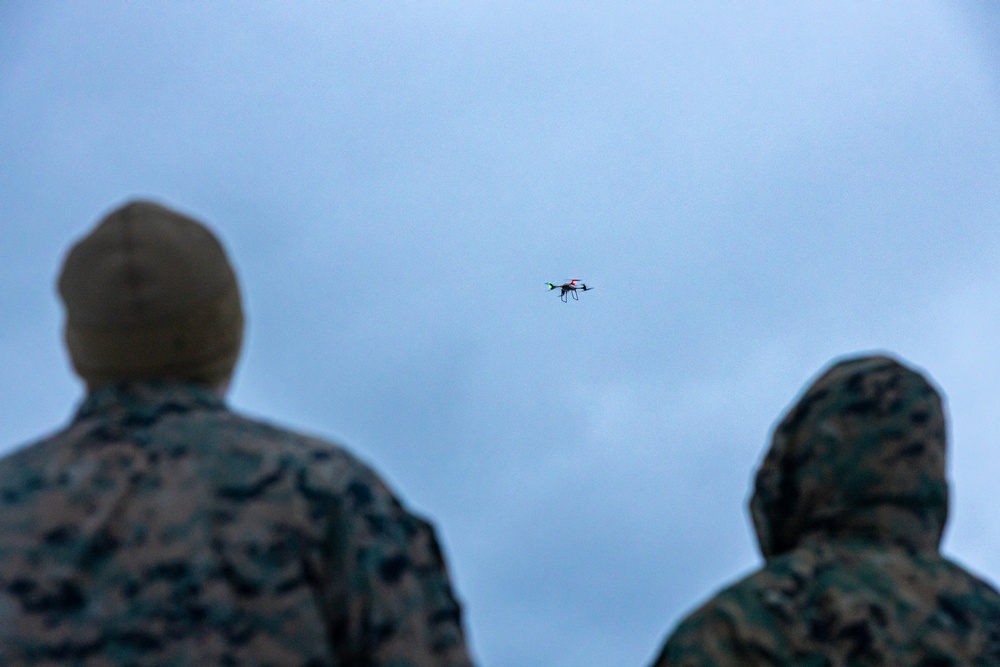 CLB 6 Conduct Test Flights Using A TRV-150 Drone While in Finland