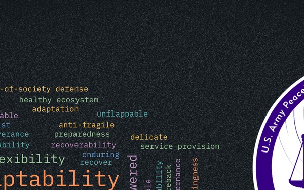 Resiliency word map