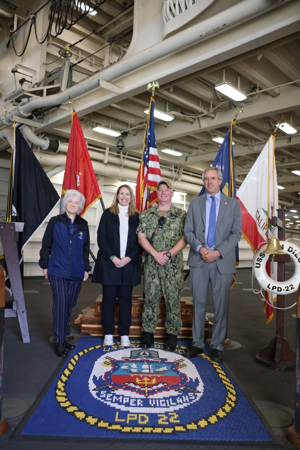 USS San Diego hosts leaders during Department of the Navy and State of California 2024 Energy Partnership Summit