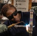 HT “A” School Students Practice Brazing, Welding