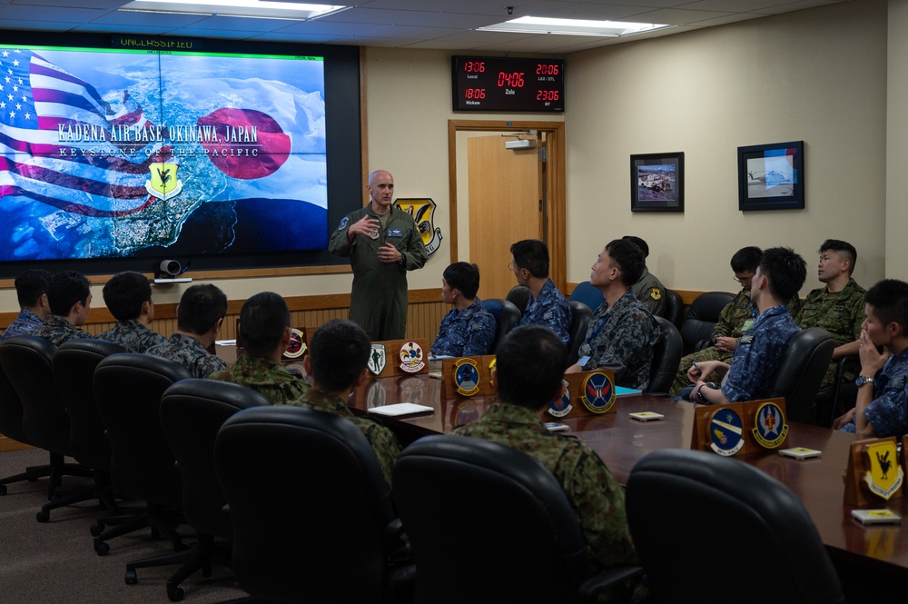18th OG builds relationships with NIDS students, faculty