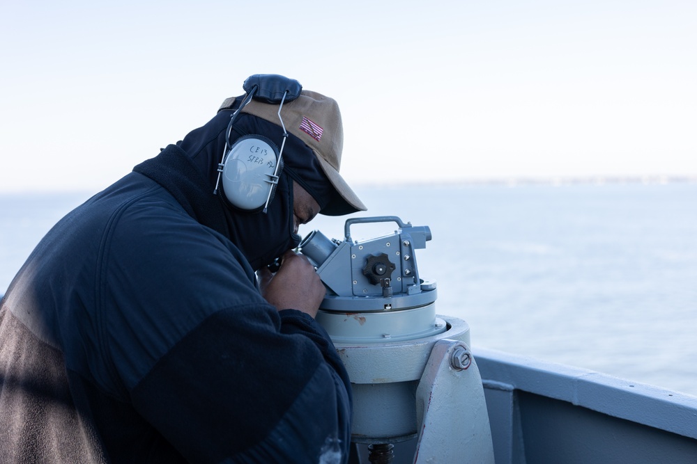 USS Stout Underway