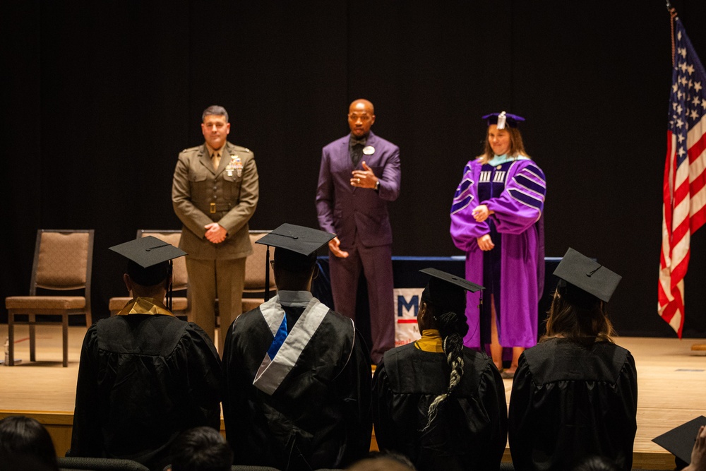 Marine Corps Air Station Iwakuni Hosts a Graduation Recognition Ceremony