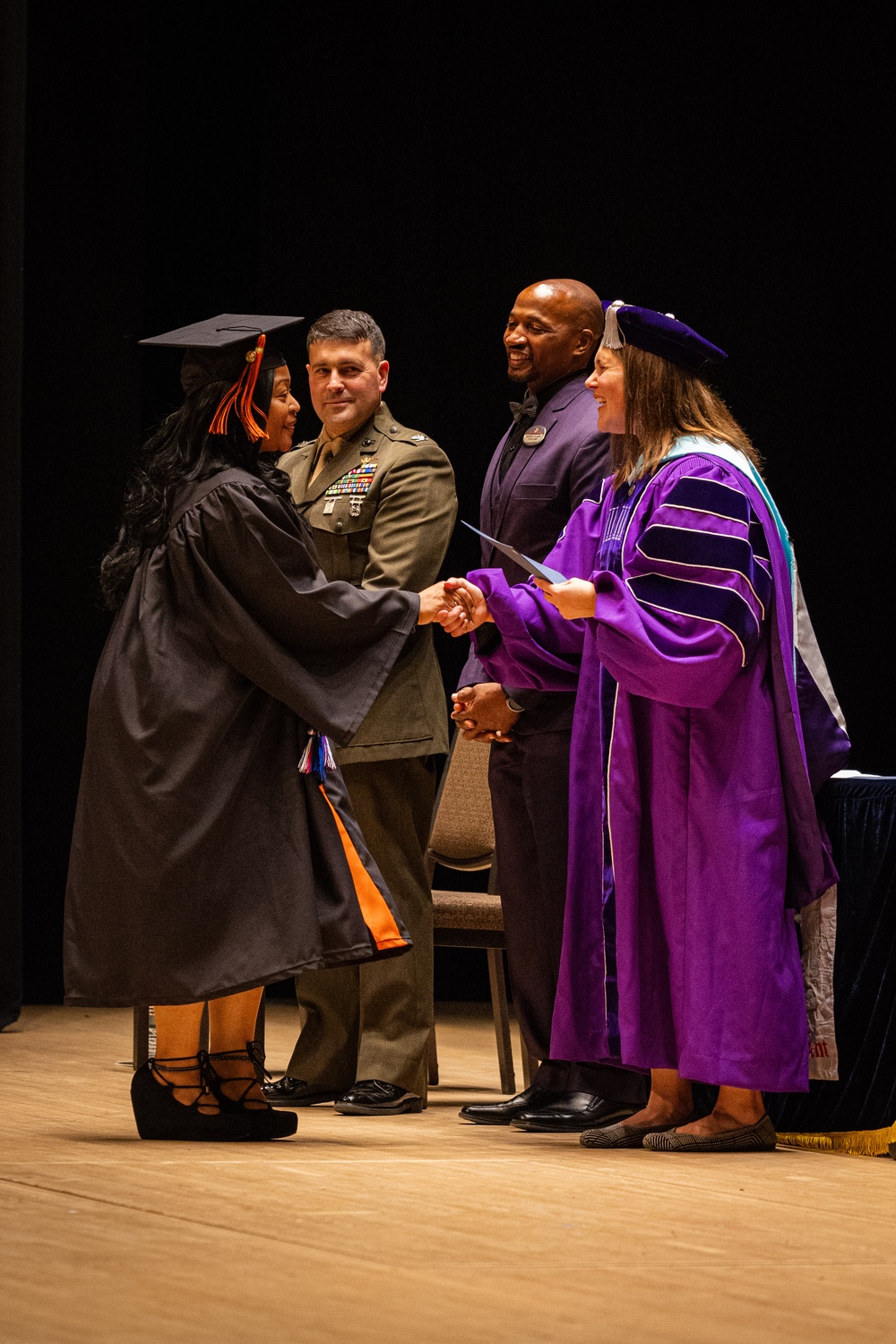 Marine Corps Air Station Iwakuni Hosts a Graduation Recognition Ceremony