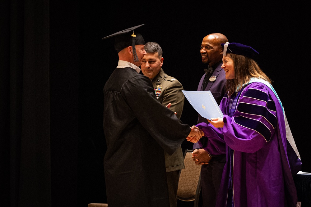 Marine Corps Air Station Iwakuni Hosts a Graduation Recognition Ceremony