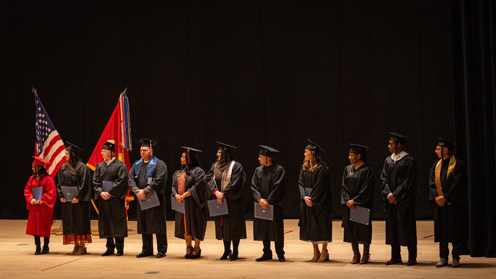 Marine Corps Air Station Iwakuni Hosts a Graduation Recognition Ceremony