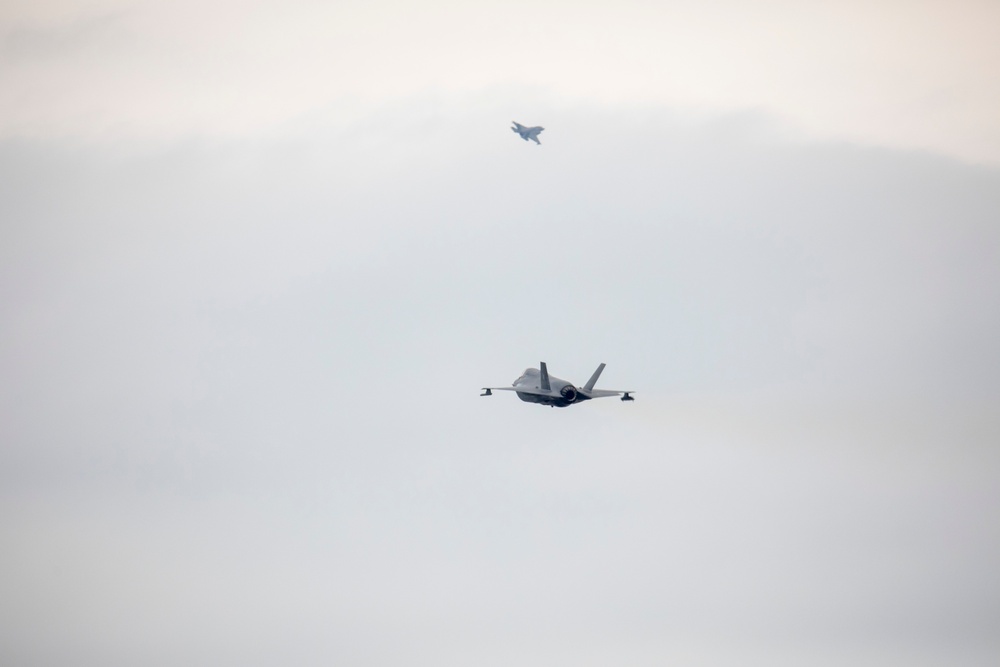 MAG-12 F-35Bs conduct flight operations