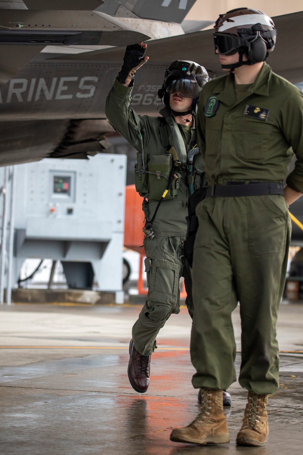 MAG-12 F-35Bs conduct flight operations