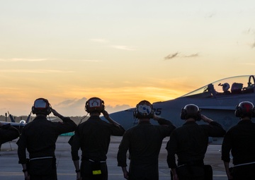 Marines fly day and night in Guam