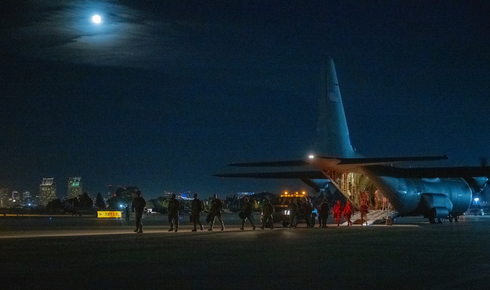 3rd AEW arrives at spoke NAS North Island for Bamboo Eagle 24-1