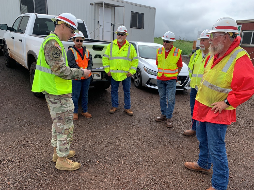 DVIDS - Images - Galveston District Commander tours temporary school ...