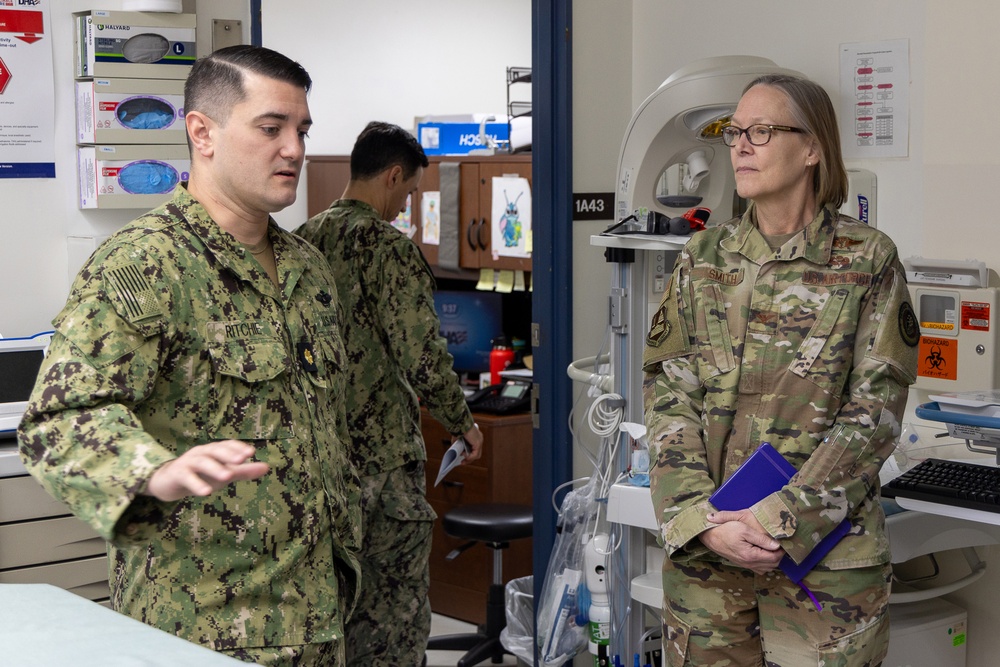 DHA Healthcare Administration Visits USNMRTC Yokosuka