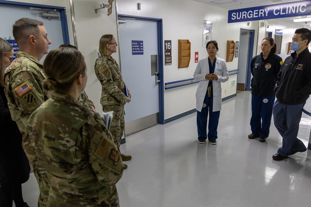 DHA Healthcare Administration Visits USNMRTC Yokosuka