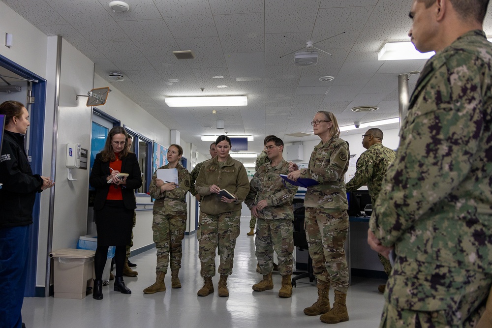 DHA Healthcare Administration Visits USNMRTC Yokosuka