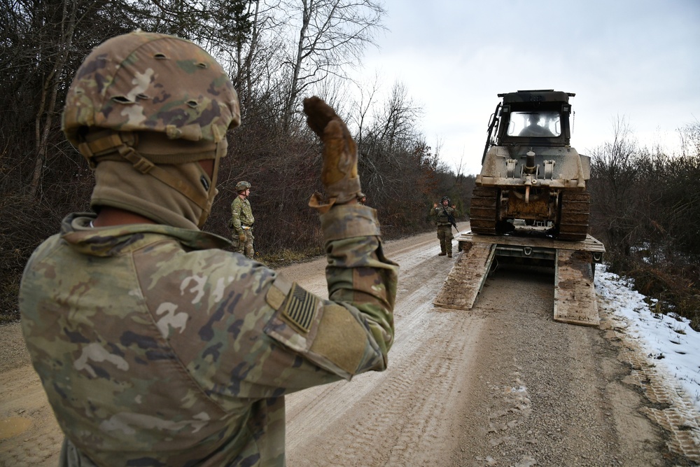 173rd Engineers Conduct Training in Croatia During Castle Dvorac 24