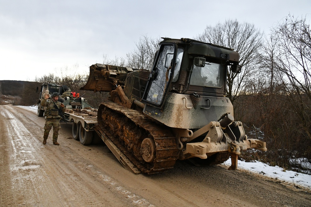 173rd Engineers Conduct Training in Croatia During Castle Dvorac 24