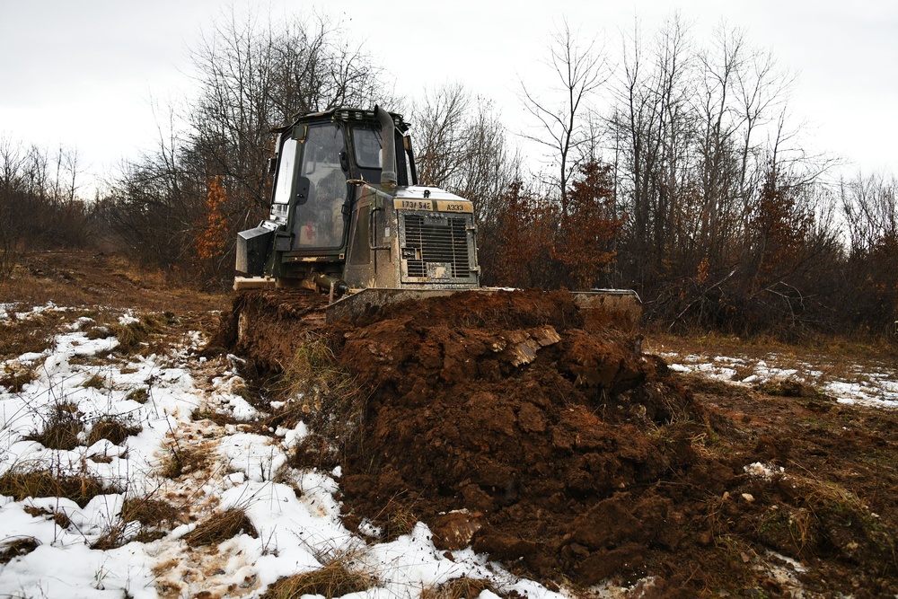 173rd Engineers Conduct Training in Croatia During Castle Dvorac 24