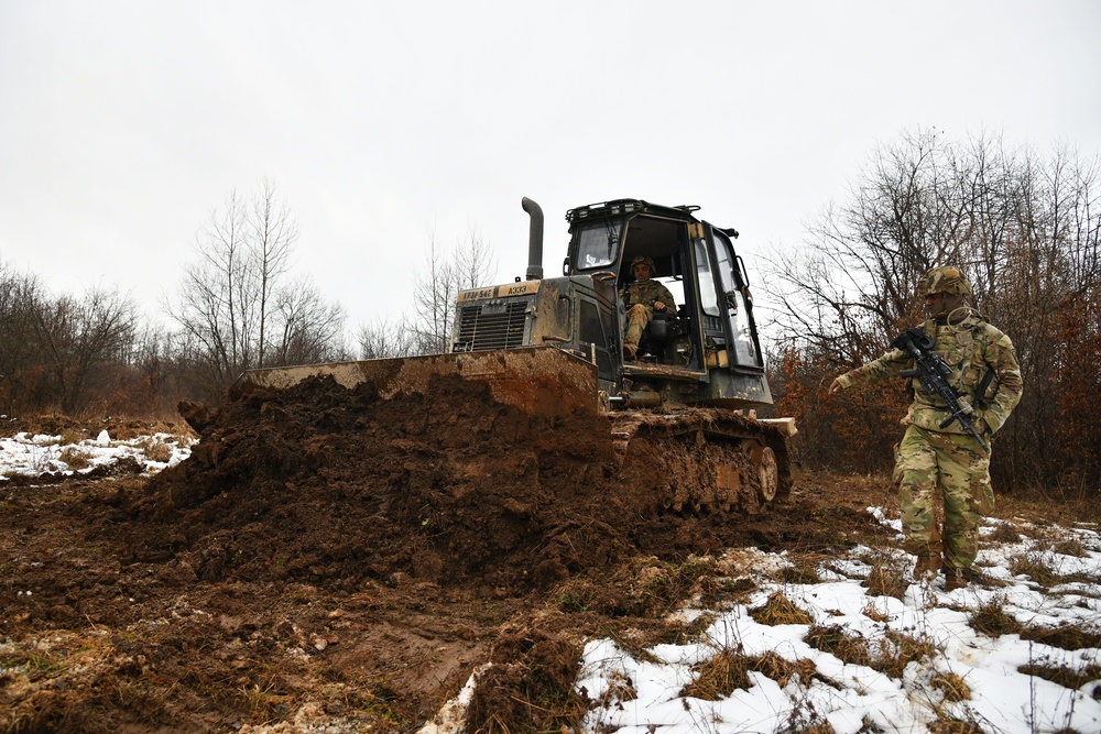 173rd Engineers Conduct Training in Croatia During Castle Dvorac 24