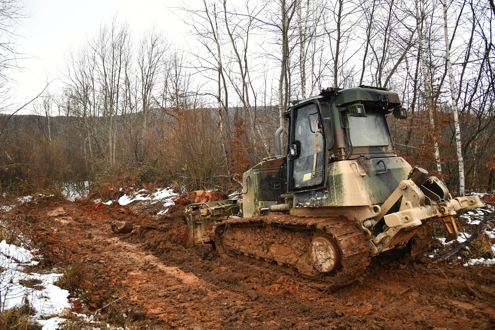 173rd Engineers Conduct Training in Croatia During Castle Dvorac 24