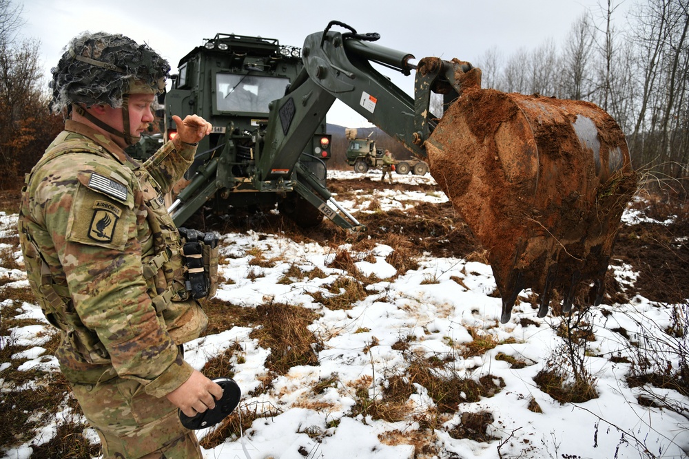 173rd Engineers Conduct Training in Croatia During Castle Dvorac 24