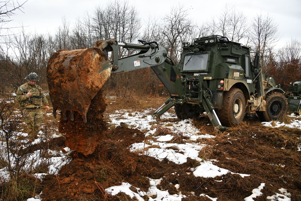 173rd Engineers Conduct Training in Croatia During Castle Dvorac 24