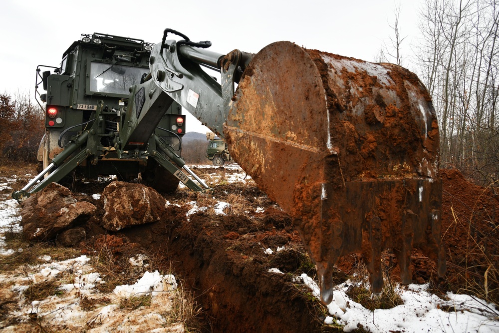 173rd Engineers Conduct Training in Croatia During Castle Dvorac 24