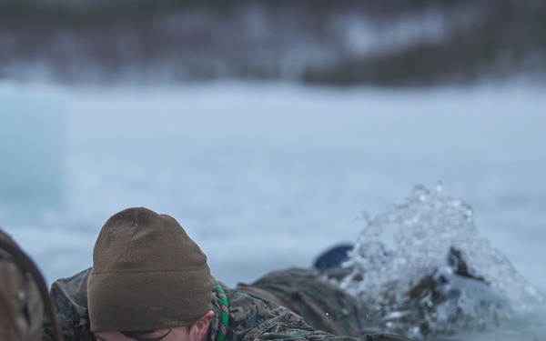 U.S. Marine Prepares for Arctic Warfare in NATO's Exercise Nordic Response 2024